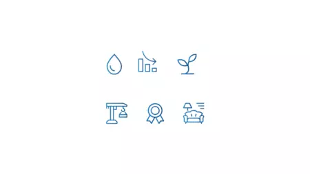 Sustainability slider